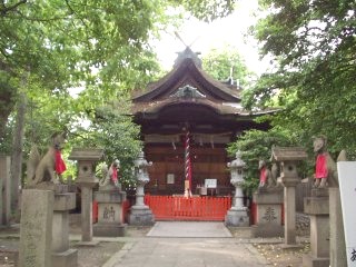 葛の葉神社の社殿
